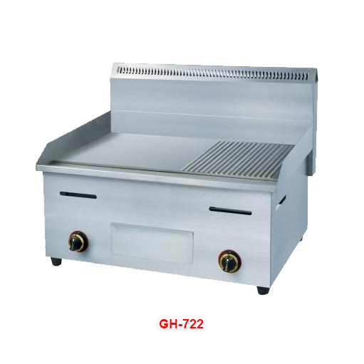 Bếp chiên nửa phẳng nửa nhám dùng gas GH-722