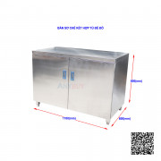 Tủ bàn sơ chế dùng cho bếp nhà hàng