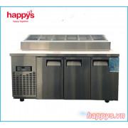 Bàn Mát Salad Topping Happys HWA-1800TP dài 1800mm