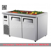 Bàn mát Salad inox TURBO AIR 2 cánh KSR12-2 Bàn mát Salad inox TURBO AIR 2 cánh KSR12-2