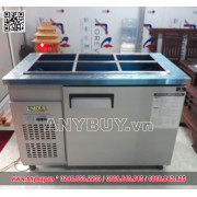 Bàn mát Salad inox UNIQUE 1 cánh UDS-12RBAR Bàn mát Salad inox UNIQUE 1 cánh UDS-12RBAR