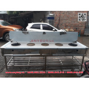 Bếp á công nghiệp 5 họng gas Bếp á công nghiệp 5 họng gas