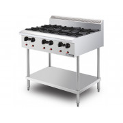 Bếp âu Berjaya 6 họng gas OB6FS-17 Bếp âu Berjaya 6 họng gas OB6FS-17