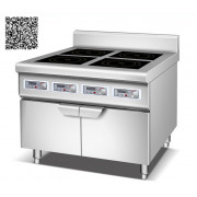 Bếp âu YS-4T dùng điện công suất 3.5KWx4 có tủ để đồ Bếp âu YS-4T dùng điện công suất 3.5KWx4 có tủ để đồ