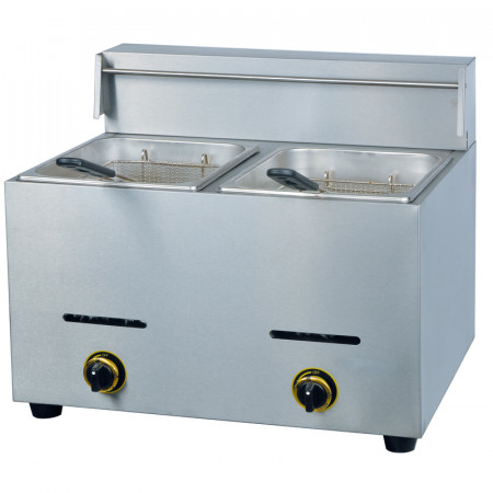 Bếp chiên nhúng gas đôi YF-72 Bếp chiên nhúng gas đôi YF-72