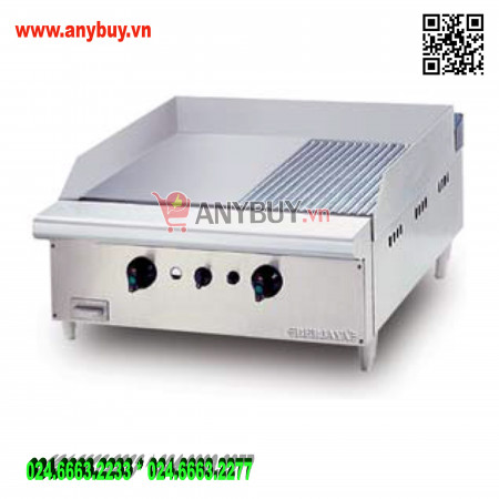 Bếp chiên rán phẳng dùng gas Berjaya GG2B12R Bếp chiên rán phẳng dùng gas Berjaya GG2B12R