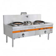 Bếp á 2 họng đất 1 bầu nước 1.8m Bếp á 2 họng đất 1 bầu nước 1.8m