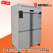 Tủ đông inox 4 cánh 1 chế độ làm lạnh quạt gió TD-1000L4N1Mv3 Tủ đông inox 4 cánh 1 chế độ làm lạnh quạt gió TD-1000L4N1Mv3