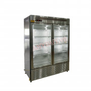 Tủ mát inox trưng bày 2 cánh kính MD-2CK Tủ mát inox trưng bày 2 cánh kính MD-2CK