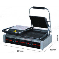 Máy kẹp bánh mì nướng đôi YE-813