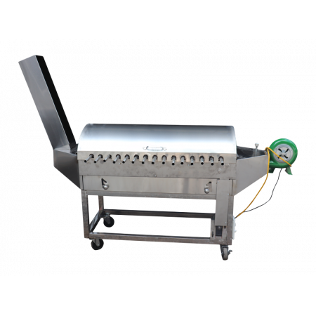 Máy nướng chả inox 15 xiên và quạt thổi LCH-15N1M Máy nướng chả inox 15 xiên và quạt thổi LCH-15N1M