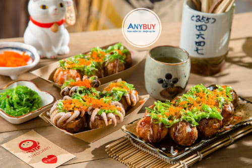 Bánh nhân bạch tuộc Takoyaki