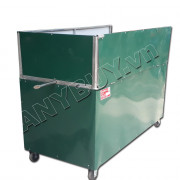 Lò quay lợn mán nướng than hoa ngoài trời LL-1N2M