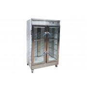 Tủ sấy bát đĩa công nghiệp 2 cánh kính Tủ sấy bát đĩa công nghiệp 2 cánh kính