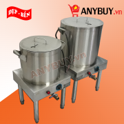 Nồi nấu phở inox 304 dung tích 20 40 lít