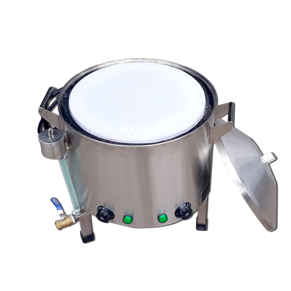 Bên trong nồi tráng bánh dùng điện NT-40D