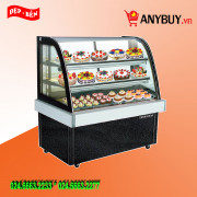 Tủ mát trưng bày bánh kính cong Berjaya dài 120cm Tủ mát trưng bày bánh kính cong Berjaya dài 120cm