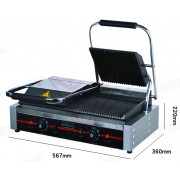 Máy kẹp bánh mì nướng đôi YE-813