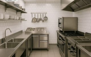 Nguyên tắc thiết kế khu bếp nhà hàng chuyên nghiệp