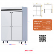 Tủ mát đứng 4 cánh quạt gió MDQ-4I1100 Tủ mát đứng 4 cánh quạt gió MDQ-4I1100