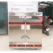 Tủ nấu cơm điện aptomat 24 khay kết hợp gas