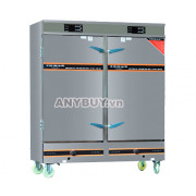 Tủ nấu cơm điện tử 24 khay kết hợp gas