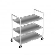 Xe đẩy inox 3 tầng XD-3N